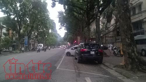 Hà Nội ngừng cho đỗ xe chéo trên đường Trần Hưng Đạo, Hai Bà Trưng ảnh 1